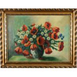 Rich. Dittrich 20. Jhd."Blumenstillleben"
Gemälde Öl/Leinwand, 57 cm x 78 cm,
links unten