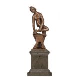 unbekannter Bildhauer des 19.Jhd. / Unidentified sculptor 19th century"Nach dem Bade"
Skulptur-