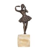 unbekannter Bildhauer des 19./20. Jhd. / Unidentified sculptor 19th/20th century"Ballerina"