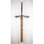 Bidenhänder Süddeutsch 1691 / Two-handed sword southern Germany, 1691Wunderkammer Objekt, eigens