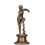 unbekannter Bildhauer des 19./20. Jhd. / Unidentified sculptor 19th/20th century"Sitzende junge