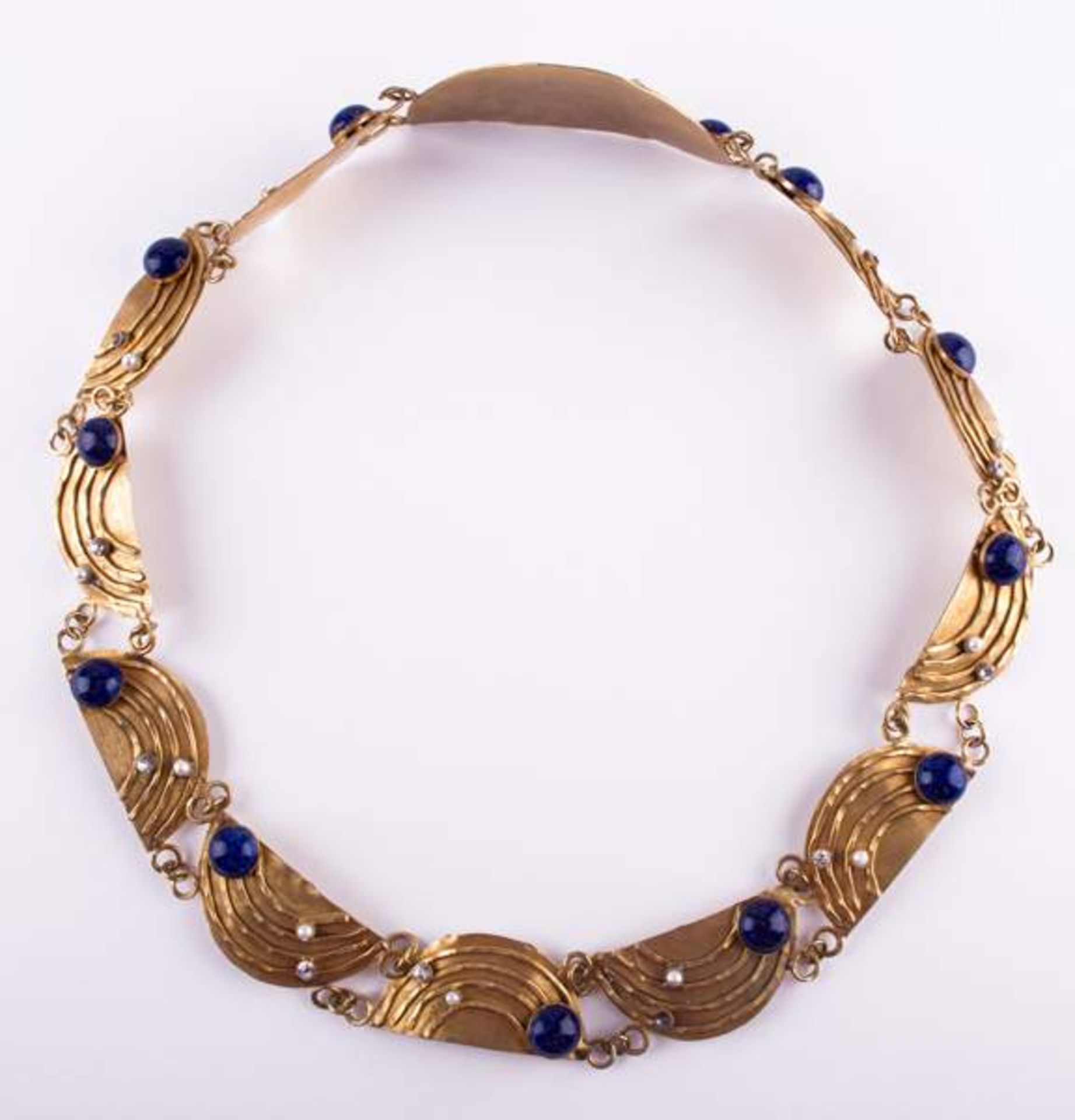 Schmuckgürtel Arabisch / Jewellery belt, Arabianmit verschiedenem Steinbesatz, Lapislazuli, echte