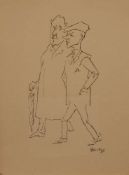 Herbert Sandberg  (Posen 1908 - 1991 Berlin, deutscher Grafiker u. Karikaturist, Std. a.d. Staatl.