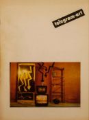 telegram-art  Katalog Galerie Schwerin Juli - August 1989, 4 orig. Siebdrucke, sign., Jost Giese:
