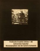 Politische Graphik - Edition 1/ 86 Schweriner Künstler  Hrsg. Galerie Schwerin, Ulrich Kafka,