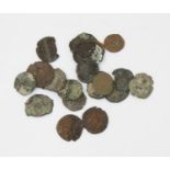 Posten antike Münzen19 Stck. Alter u. Herkunft unbekannt, ungeprüftMindestpreis: 20 EUR