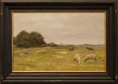 Anna Gerresheim(Ribnitz 1852 - 1921 Ahrenshoop, deutsche Landschafts- u- Bildnismalerin, Std. a.d.