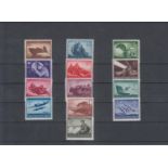 SteckkarteDeutsches Reich, Mi. 873 - 885, postfrischMindestpreis: 5 EUR