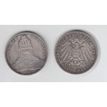 3 MarkSachsen 1913, Völkerschlacht, fast vzMindestpreis: 20 EUR