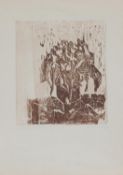 A. Rosenstiel(Grafikerin u. Zeichnerin d. 20. Jh.)Herbstlicher StraußFarbholzschnitt, 17 x 15 cm,