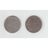 4 SchillingeMecklenburg 1838, Paul FriedrichMindestpreis: 40 EUR