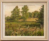 Erich Theodor Holtz(Storkow 1885 - 1956 Wustrow/Fischland, deutscher Landschafts-, Bildnis- und