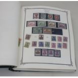 AlbumSammlung DR/ Deutschland, auf Scott - Vordruckblättern, ab 1872 - 2006, vorwiegend gestempelt