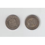 10 PfennigDeutsches Reich 1892 A, vzAufrufpreis: 10 EUR