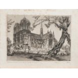M. Benan(französischer Zeichner u. Radierer d. 1. Hälfte d. 20. Jh.)Notre-Dame du ParisOrig.-