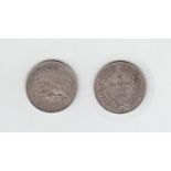 1/2 MarkDeutsche Kolonie Neu Guinea 1894, Silber, vz+Aufrufpreis: 20 EUR