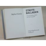 Stephan Hermlin/ HAP Grieshaber"Städte-Balladen", Philipp Reclam jun./ Leipzig 1975, Mit acht