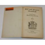 Staatskalender"Großherzoglich Mecklenburg - Strelitzischer Staats-Kalender 1876", Verlag der
