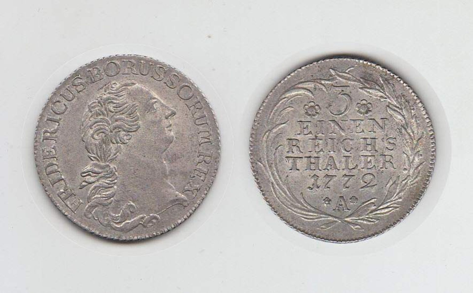 1/3 ThalerPreussen 1871, Friedrich II., vz.Aufrufpreis: 20 EUR