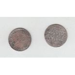 2 Münzen1 Shilling Mecklenburg 1799 u. 1/48 Taler Mecklenburg Schwerin 1861Aufrufpreis: 10 EUR