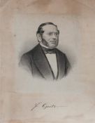 Unbekannt(Lithograf, Zeichner u. Radierer d. 1. Hälfte d. 19. Jh.)Portrait Friedrich August Gottlieb