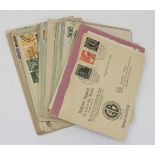 PostenBriefumschläge und Postkarten, Besatzungszone, gestempelt, 42 StückAufrufpreis: 10 EUR