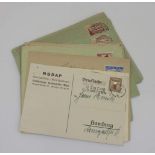 PostenBriefe und Postkarten, Deutsches Reich gestempelt,18 StückAufrufpreis: 5 EUR