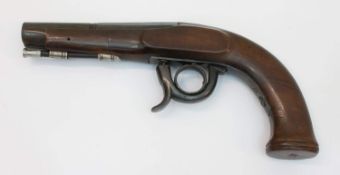 Unterhammerpistole1840, Budapest, Kal. 15 mm, NußbaumschäftungAufrufpreis: 540 EUR