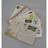 Posten Briefe und GanzsachenBRD, mit Sondermarken, 21 Stück