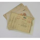 PostenBriefe und Briefkarten, Besatzungszone, gestempelt, 21 StückAufrufpreis: 10 EUR