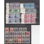 6 SteckkartenDeutsches Reich, postfrisch, 99 Werte (teilw. Zusammendrucke)Aufrufpreis: 10 EUR