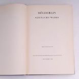 Hölderlin, Friedrich: Sämtliche Werke. Band 1/1, 1/2, 2/1 und 2/2 in der "Großen Stuttgarter