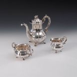 Reserve: 650 EUR        3-teiliges Kernstück Silber. Kopenhagen 1939/40. Stadtmarke/Firmenzeichen