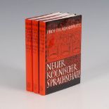 Wrede, Adam: "Neuer Kölnischer Sprachschatz". 3 Bände. Köln 1976. Mehr als 300 Seiten je Buch.