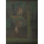 Müller-Münster, Franz: "Aus dem Park von Sanssouci bei Potsdam". Pastell, wohl links unten signiert,