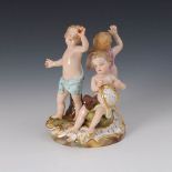 Reserve: 390 EUR        Allegorie der Astronomie, Meissen. Knaufschwerter, ab 1850-1918, 1. Wahl.