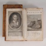 Reserve: 50 EUR        Kosegarten, Ludwig Theoboul: "Poesieen" (sic). 2 Bände, Leipzig 1798, bei