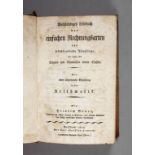 Bauers Lehrbuch 1805 vollständiges Lehrbuch der einfachen Rechnungsarten für selbstdenkende