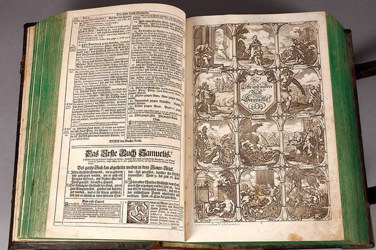 Endter-Bibel 1736 Biblia, Das ist Die gantze Heilige Schrifft, Altes und Neues Testaments, - Image 5 of 9