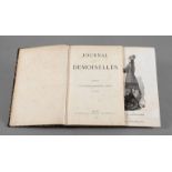 Journal des Demoiselles 1877 Quarante-cinquieme année, Bureau du Journal, Paris 1873, Format Lex.