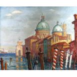 Albert Schellerer, "Venedig"
Blick über den Canale Grande auf die Silhouette der italienischen