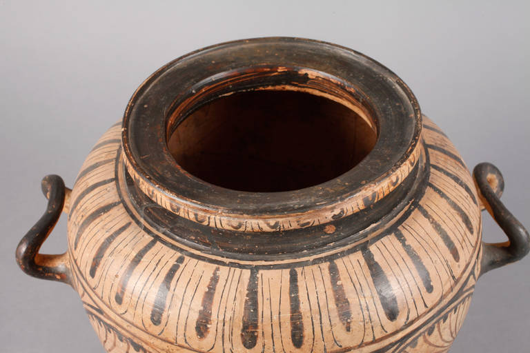 Große hellenistische Henkelvase
wohl 5-7 Jh. vor Christus, nicht autorisiert geprüft, hellbrauner, - Image 5 of 5