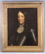 Portrait of a knight, proably early 17th century. 68 cm x 55 cm. Painting oil on canvas, relined and