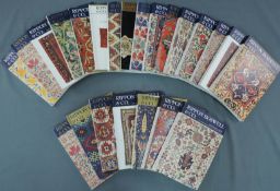 23 Katalogen, Teppiche und Textilien, Auktionen Rippon Boswell & Co.Mindestpreis: 50 EUR23 catalogs,