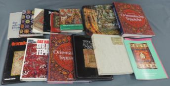 14 Bücher Teppichliteratur.Mindestpreis: 20 EUR14 books on Oriental rugs.Reserve price: 20 EUR