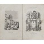 ALFIERI AND PELLICO Vittorio alfieri, Tragedie; Silvio Pellico, complete works. Two volumes. Ed.