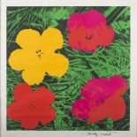 ANDY WARHOL (Pittsburgh 1928 - New York 1987) Flowers, 1964 Colour silkscreen, 70 x 70 cm. Leo