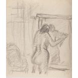 GIOVANNI GRANDE
(Turin 1887 -Turin 1937)

Sketch for "Susanna bathing", 1925 ca.
Pencil on paper,