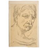 GIORGIO DE CHIRICO 
(Volos 1888 - Rome 1978)

Self-portrait, 1930 ca.
Pencil on paper applied to