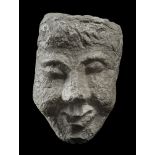 ANTEFIX IN MARBLE, MEDIEVAL

male face.

Size cm. 18 x 18 x 26.



PROVENANCE

Villa dell'Annunziata